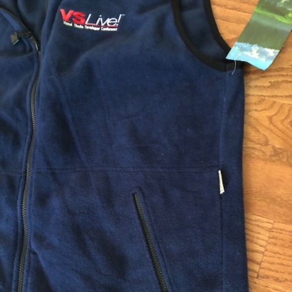 Men's Microsoft VSLive Developer Vest. Vintage. New. Size XL - Picture 4 of 4